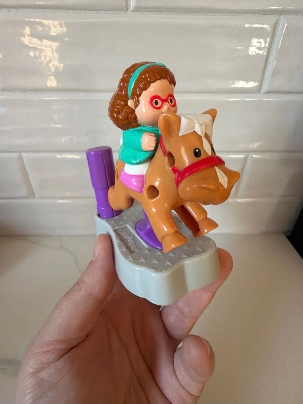 Little People 2004 Maggie Riding Horse Ride McDonald’s Collab